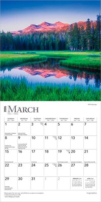 2026 BrownTrout Inspiration 7" x 7" Monthly Wall Calendar (9798330703890)