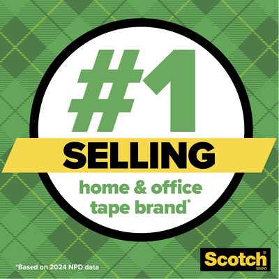 Scotch C18 Desktop Dispenser, 1" Core, White (C18-W)