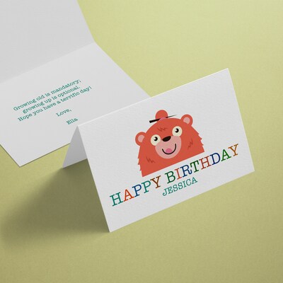 Avery Half-Fold Greeting Cards with Envelopes, 5.5" x 8.5", Matte White, Inkjet, 20/Pack (03265)