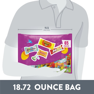 Hershey's Easter Assorted Chocolate Variety Bag, 18.72 oz., 65/Pieces (34000-36432)