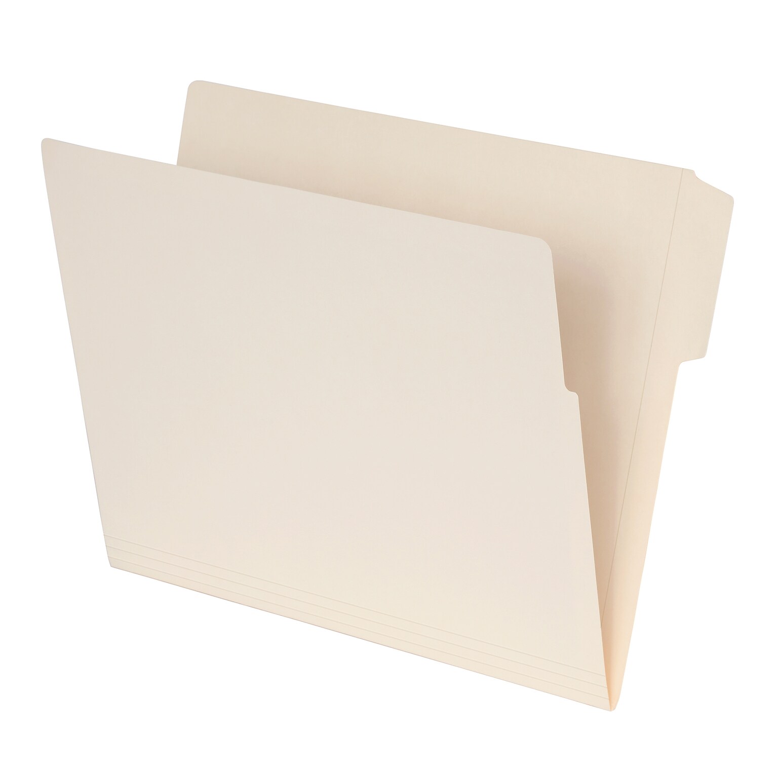 Pendaflex End Tab File Folder, 1-Tab, Left Position, Letter Size, Manila, 100/Box(1007004)
