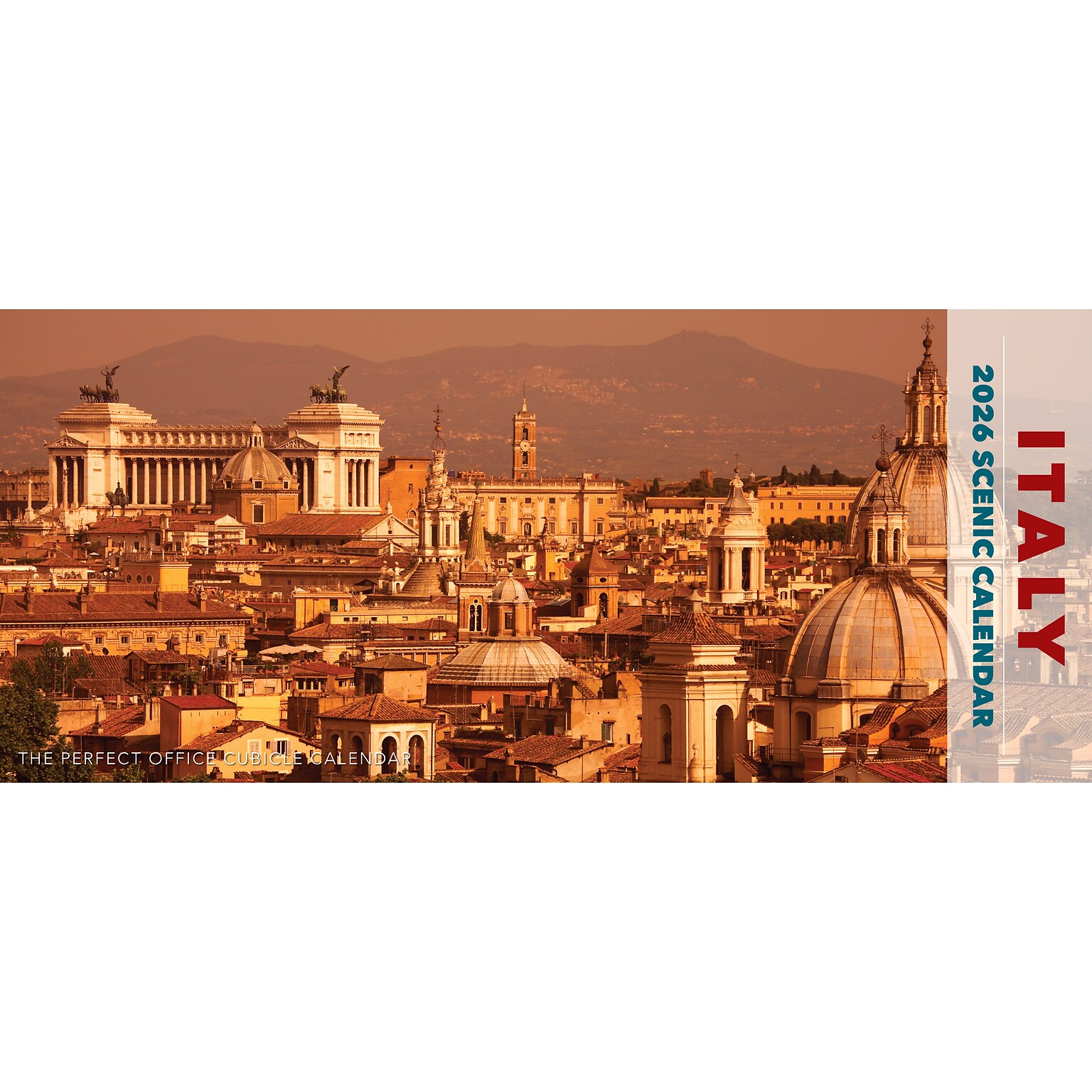 2026 Willow Creek Italy 6.5 x 15 Monthly Wall Calendar (56264)