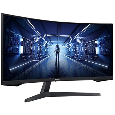 Samsung Odyssey G5 34" Curved WQHD 165Hz LED Gaming Monitor, HDR10, Black (LC34G55TWWNXZA)
