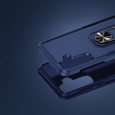 SaharaCase Raider Series Kickstand Case for Samsung Galaxy A35 5G, Desert Blue (CP00582)