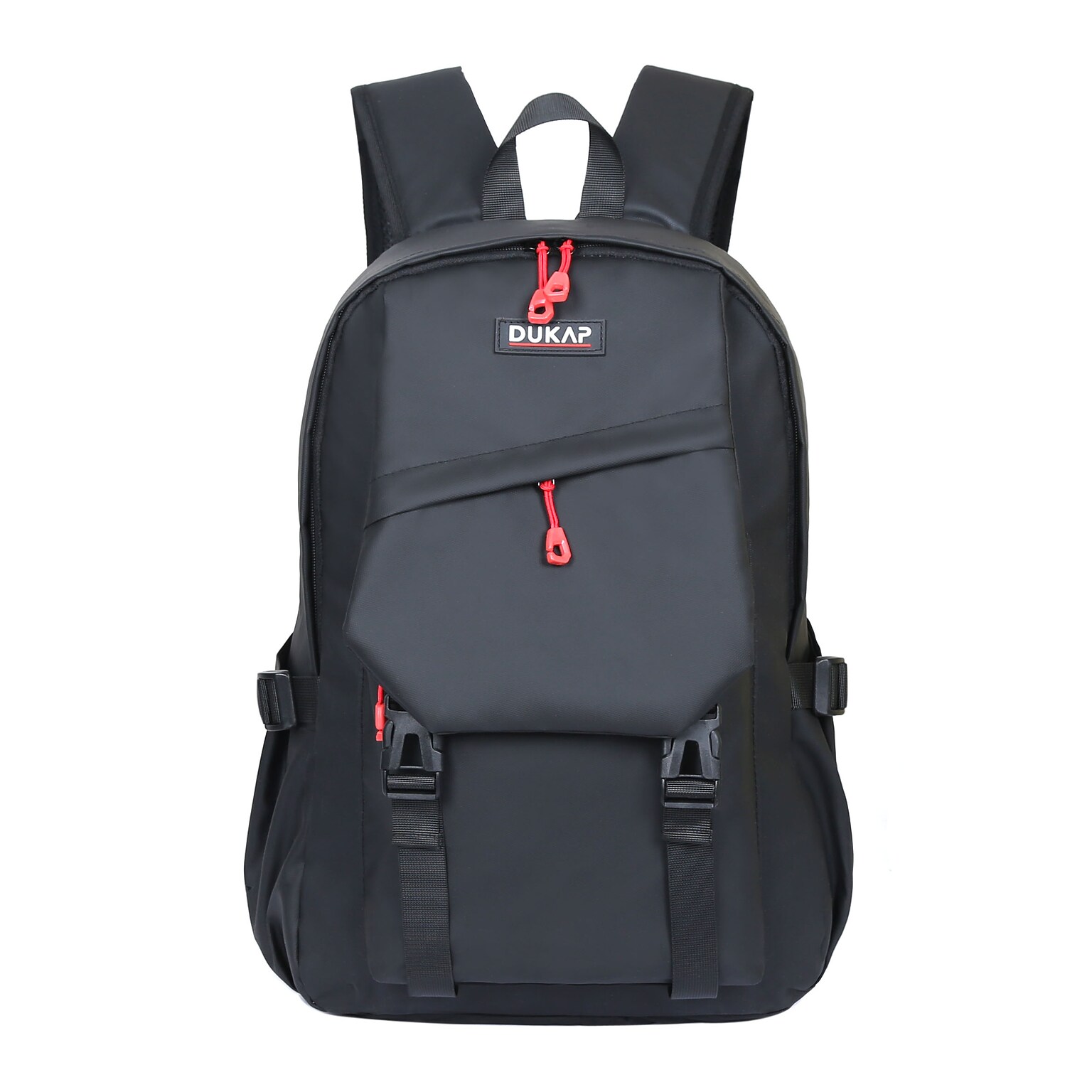 DUKAP DELRAY Laptop Compatible Backpack, Large, Black (BDK-DEL-BLK)