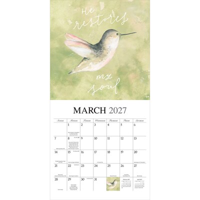 2027 BrownTrout Faith 12" x 12" Monthly Wall Calendar (9781773728865)