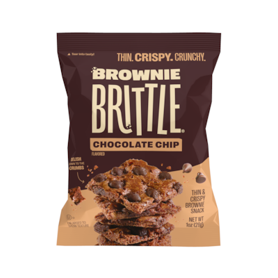 Brownie Brittle Chocolate Chip Cookies, 6 oz., 6 Bags/Pack (BBCC6)