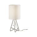 Simplee Adesso Nell Table Lamp, Brushed Steel (SL4923-22)