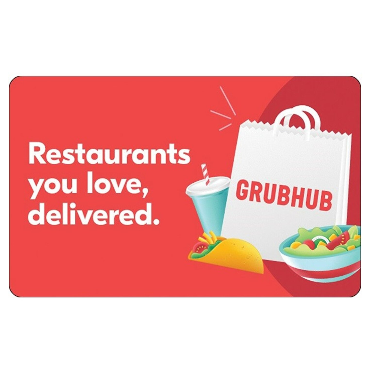 Grubhub Gift Card $25