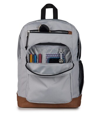 JanSport Cool Student Laptop Backpack, Large, Grounded Grey (JS0A2SDDDH7)