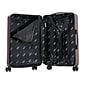 InUSA Drip Polycarbonate/ABS Carry-On Suitcase, Wine (IUDRI00S-WIN)