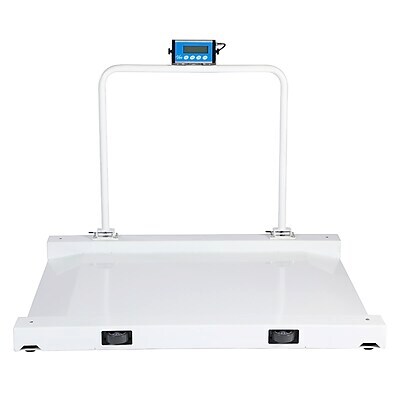 Viva Comfort ME904 Digital Wheelchair Weight Scale, White, 1100 lbs. Capacity, (ADI904-03-MK)