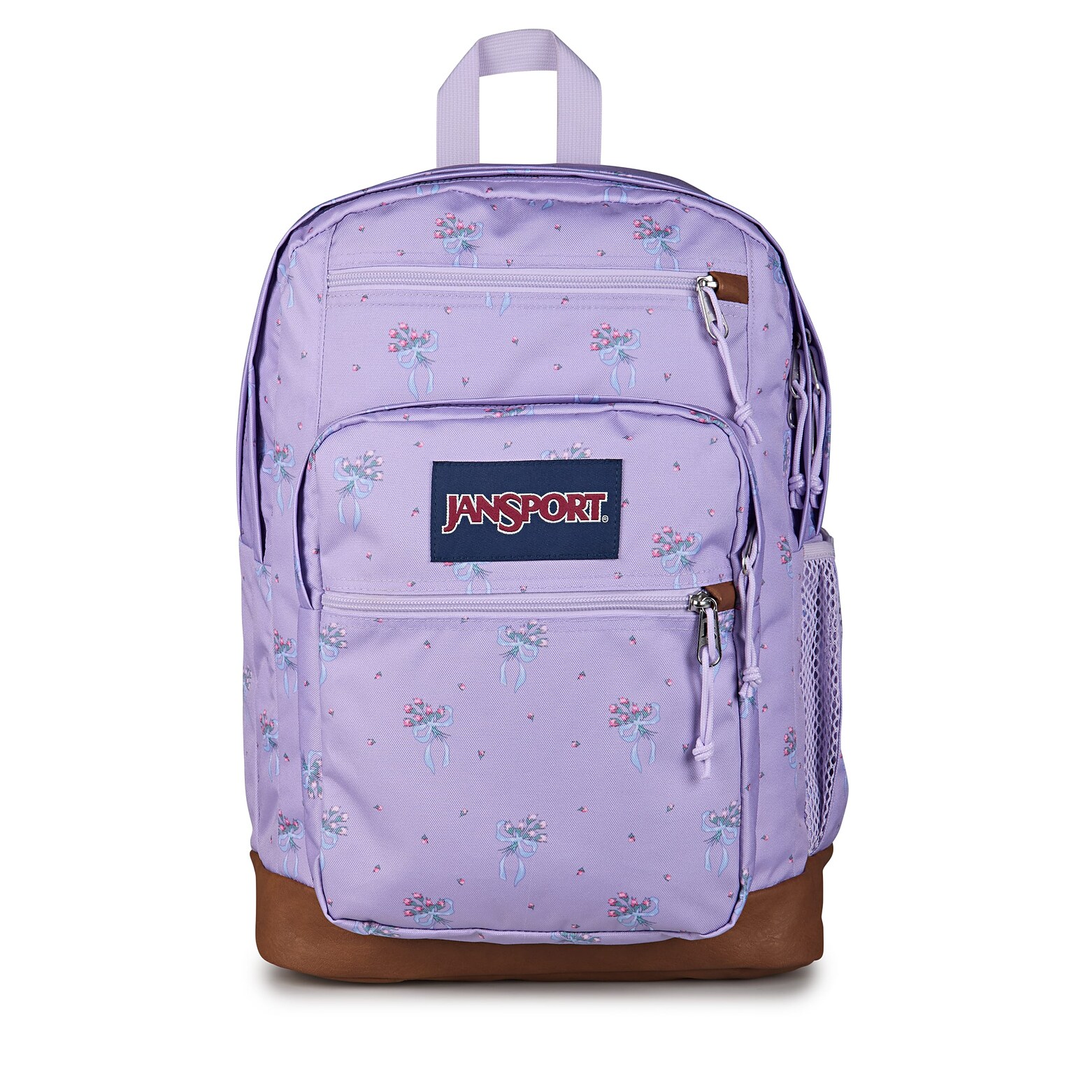 JanSport Cool Student Pastel Petals Laptop Backpack, Large, Lilac (JS0A2SDDA1Y)