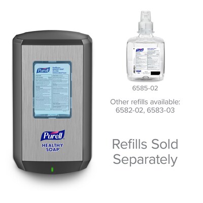 PURELL HEALTHY SOAP CS6 Automatic Wall Mounted Hand Soap Dispenser, Graphite (6534-01)