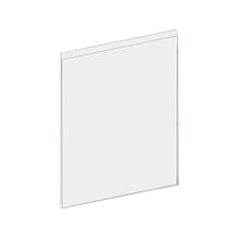 Azar Wall Sign Holder, 17 x 22, Clear Acrylic, 2/Pack (162728-2PK)