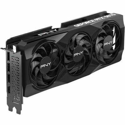 PNY NVIDIA GeForce RTX 5070 PCI Express 5.0 x16 12GB GDDR7 Gaming Graphics Card, 2325 Core, 28000MHz, Black (VCG507012TFXPB1)