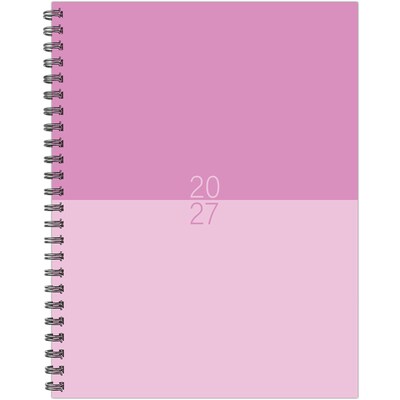 2027 Willow Creek 8.5 x 11 Calendar Year Weekly & Monthly Standard Planner, Blush Duotone (65709)