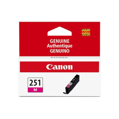 Canon 251 Magenta Standard Yield Ink Cartridge   (6515B001)