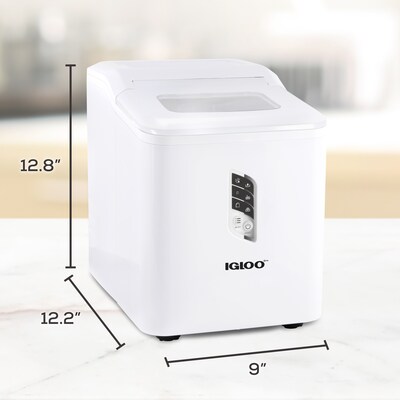 Igloo Portable Ice Maker (IGLICEBSC26WH)