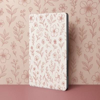 SaharaCase Venture Series 7.3 Slim Folio Case for reMarkable Paper Pro Move, Floral White (TB00510)