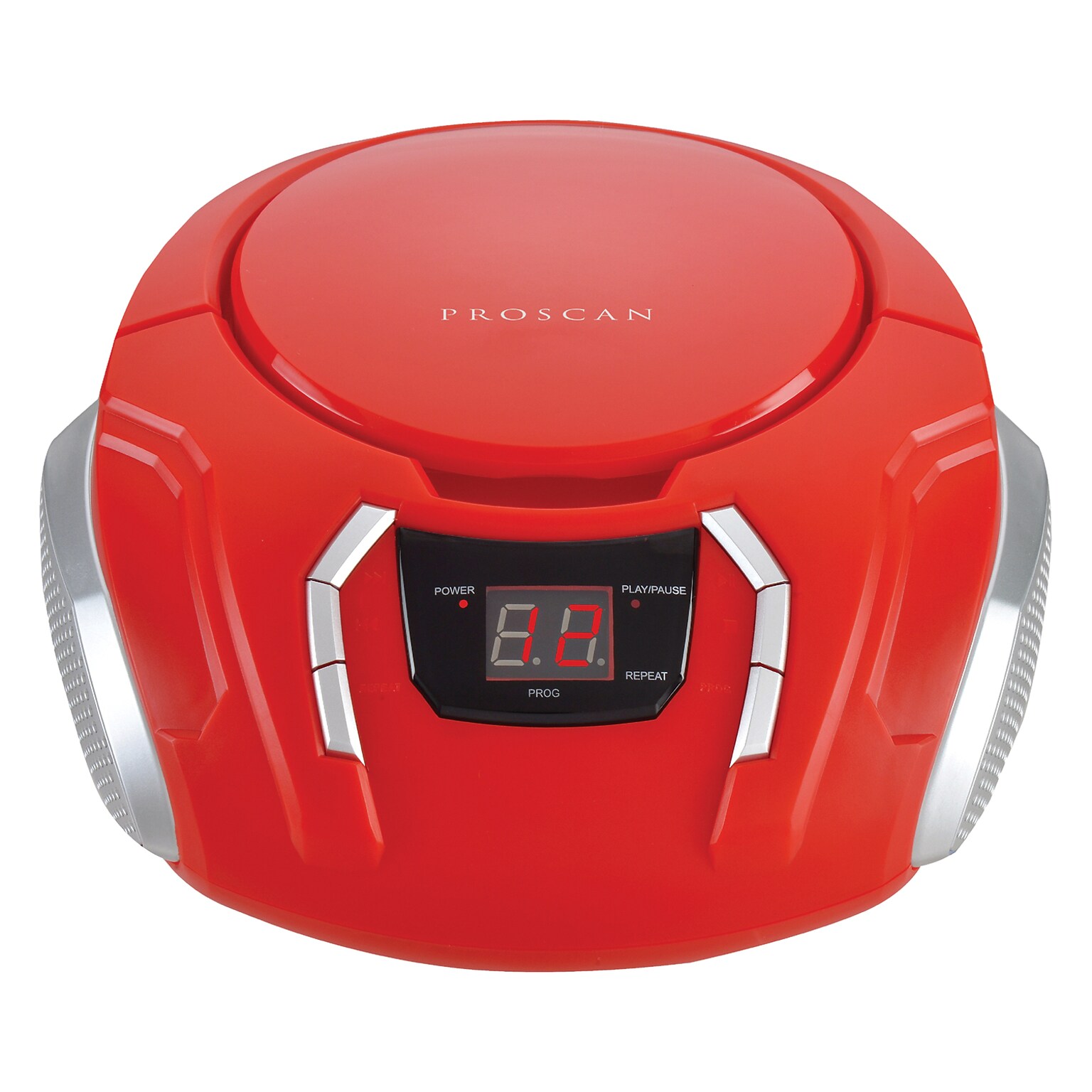 Proscan CD/Radio Boom Box, Red (PRCD261RED)