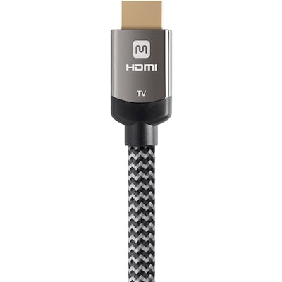 Monoprice Luxe 75 ft. CL3 HDMI Cable, Gray (13762)