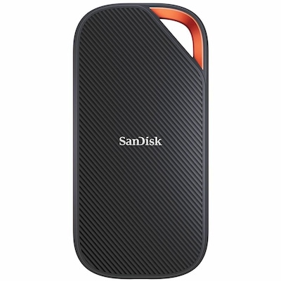SanDisk Extreme PRO 2TB External USB4 Portable Hard Drive, Black (SDSSDE82-2T00-G25)