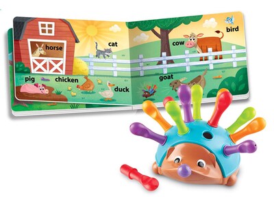Learning Resources Spike the Fine Motor Hedgehog First Words Set (LER9123)