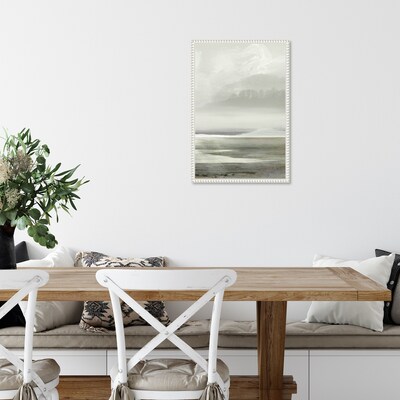 Amanti Art Lakes No2 by Dan Hobday Framed Canvas Wall Art Print, 16" x 23" (A42678302530)