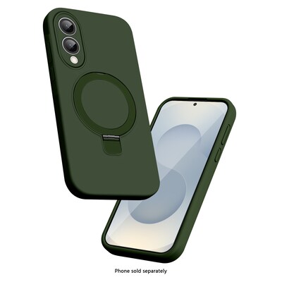 SaharaCase Venture Series MagSafe Phone Case for Samsung Galaxy S25 Edge, Shock Absorbing, Cactus Green (CP00832)