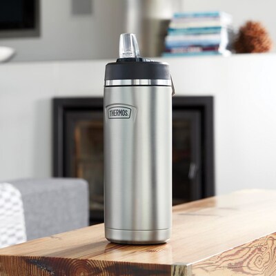 Thermos Icon Stainless Steel Vacuum Insulated Water Bottle, 32 oz., Matte Stainless Steel, (THRIS2332MS4)