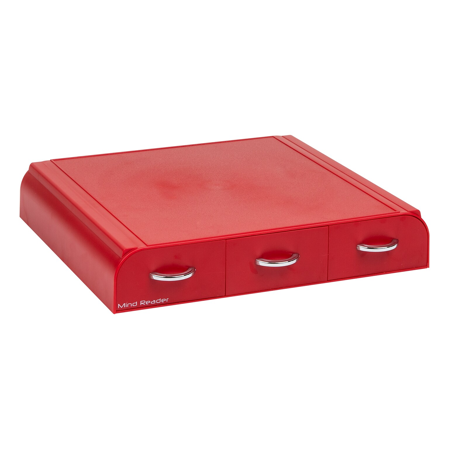 Mind Reader Plastic Single Serve Coffee Pod Storage Drawer, 36 Pod Capacity, Red (TRAY6-RED)