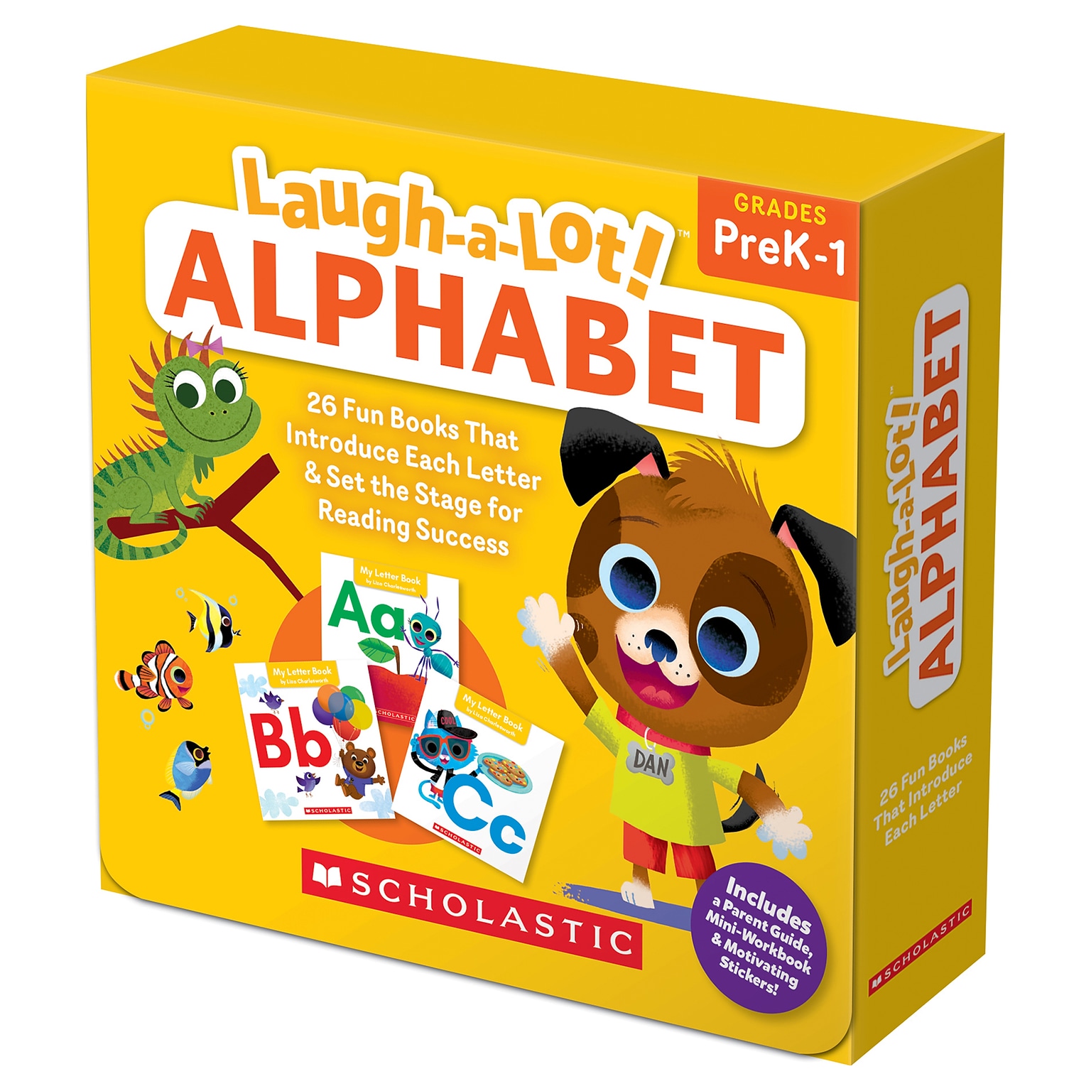 Scholastic Teaching Solutions Laugh A Lot Alphabet Boxed Set, 26/Set