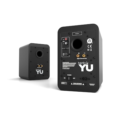 Kanto YU KTYU 140W Indoor Self Speaker, Black
