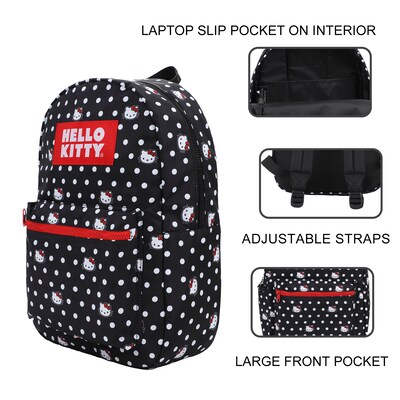Bioworld Hello Kitty Backpack, Large (BPY68G8HKCSB00)