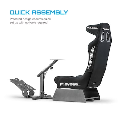 Playseat Evolution Pro ActiFit Simulator Racing Cockpit, Black (REP.00262)