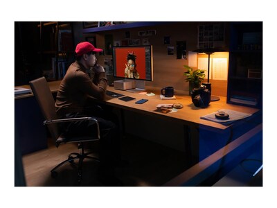 Apple Studio Display Nano-texture glass 27" 4K Ultra HD LCD Monitor, Silver (MMYV3LL/A)