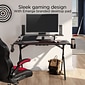 Emerge Vizon 47"W Gaming Desk, Black (59260)