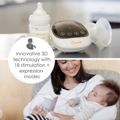 Crane Select Cordless Breast Pump, Electric (EE-9002)