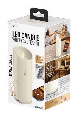 Mood Candle with Wireless Speaker