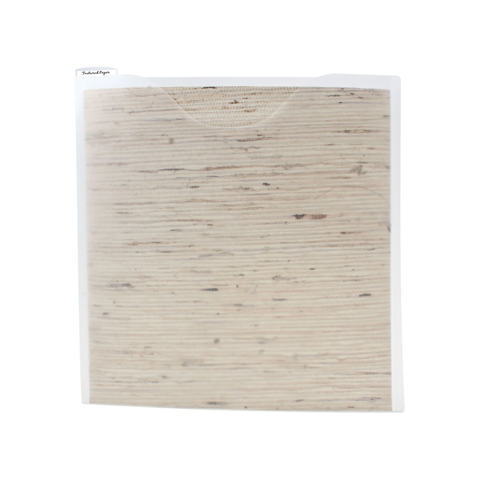 Storage Studios Plastic File Jacket, 13.5 x 14.5, White, 9/Bundle (AVTCH92602-3)