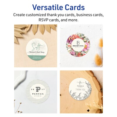 Avery Matte General Use Blank Cards, Ivory, 150/Pack (95333)