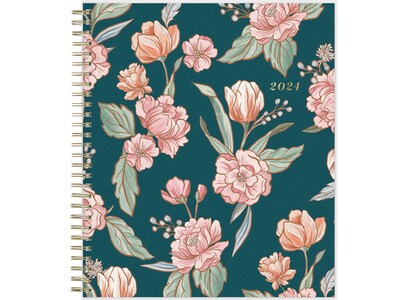 2024 Blue Sky Maddi Peacock 8 x 10 Monthly Planner, Multicolor (143692)
