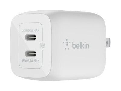 Belkin BOOST CHARGE PRO USB Adapter for Tablet/Cellular Phone/Notebook, White (WCH011dqWH)