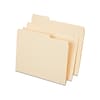 Staples File Folders, 3 Tabs, Letter Size, Manila, 50/Box (541077)