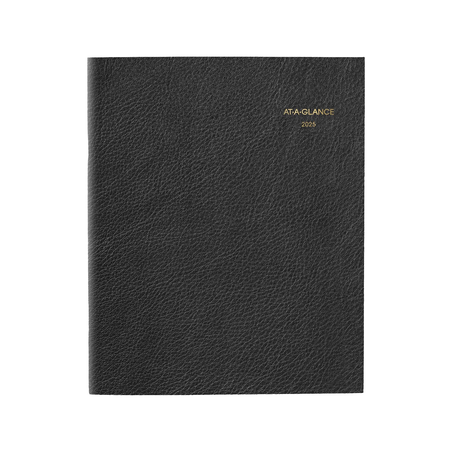 2025 AT-A-GLANCE Executive 11 x 9 Monthly Padfolio Refill, White/Black (70-909-10-25)