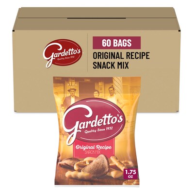 Gardettos Original Recipe Snack Mix, 1.75 oz., 60/Carton (GAR20026)