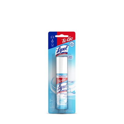 Lysol To Go Cleaner Disinfectant, Clean, 1 Oz. (1920079132)