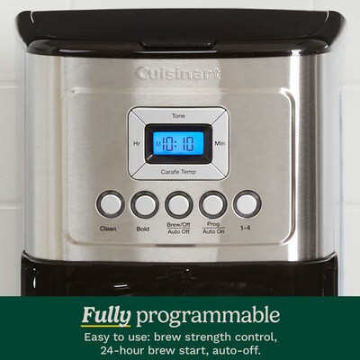 Cuisinart 14-Cups Automatic Coffee Maker, Silver (DCC3200NAS)