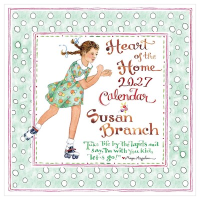 2027 TF Publishing Susan Branch 7 x 7 Monthly Wall Calendar, Multicolored (27-2106)